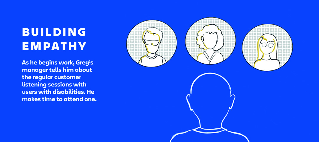 Building empathy for users with disabilities