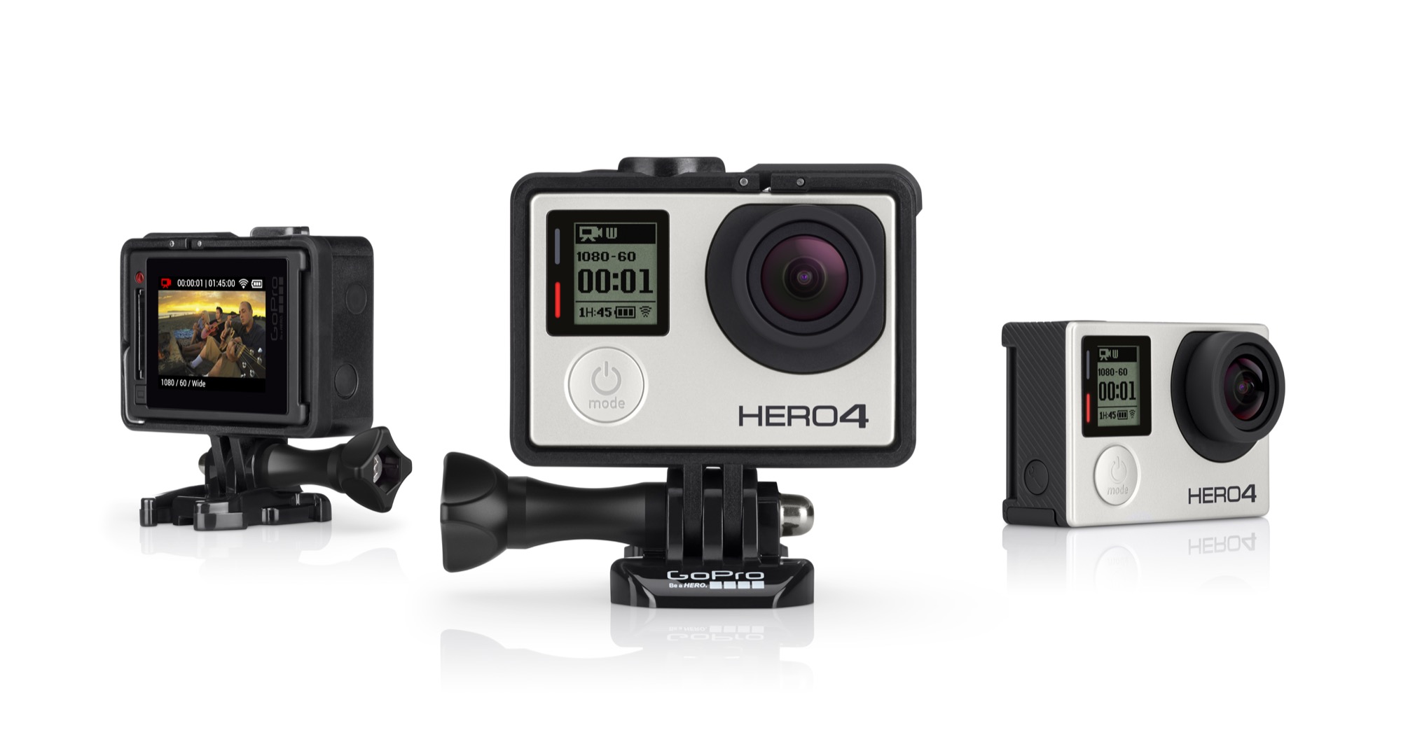 GoPro HERO4 cameras